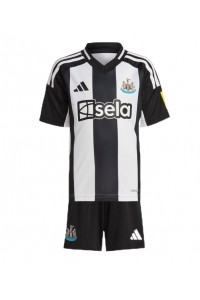 Fotbalové Dres Newcastle United Dětské Domácí Oblečení 2024-25 Krátký Rukáv (+ trenýrky)